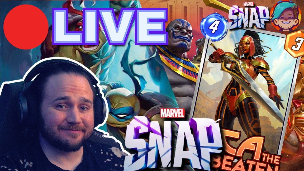TMNT Drafting and Marvel SNAP Ladder Grinding