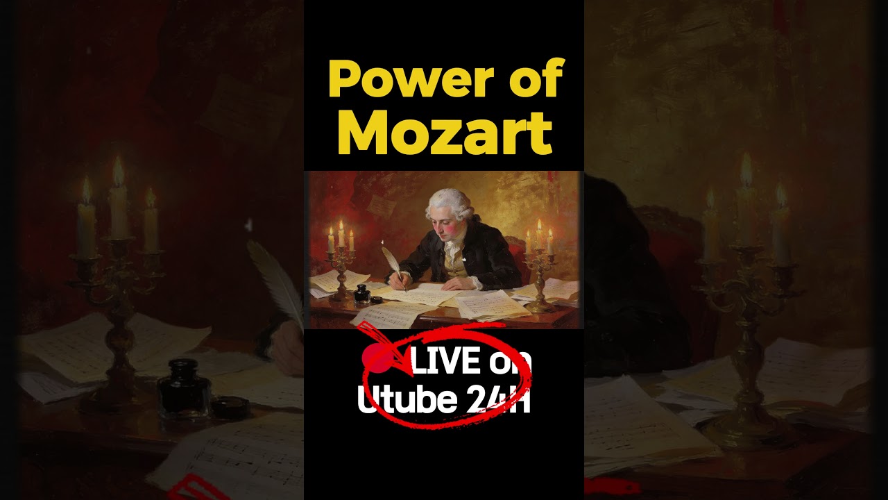 Instant Focus Mode ⚡ Mozart&rsquo;s piano therapy ▶ Full track in bio