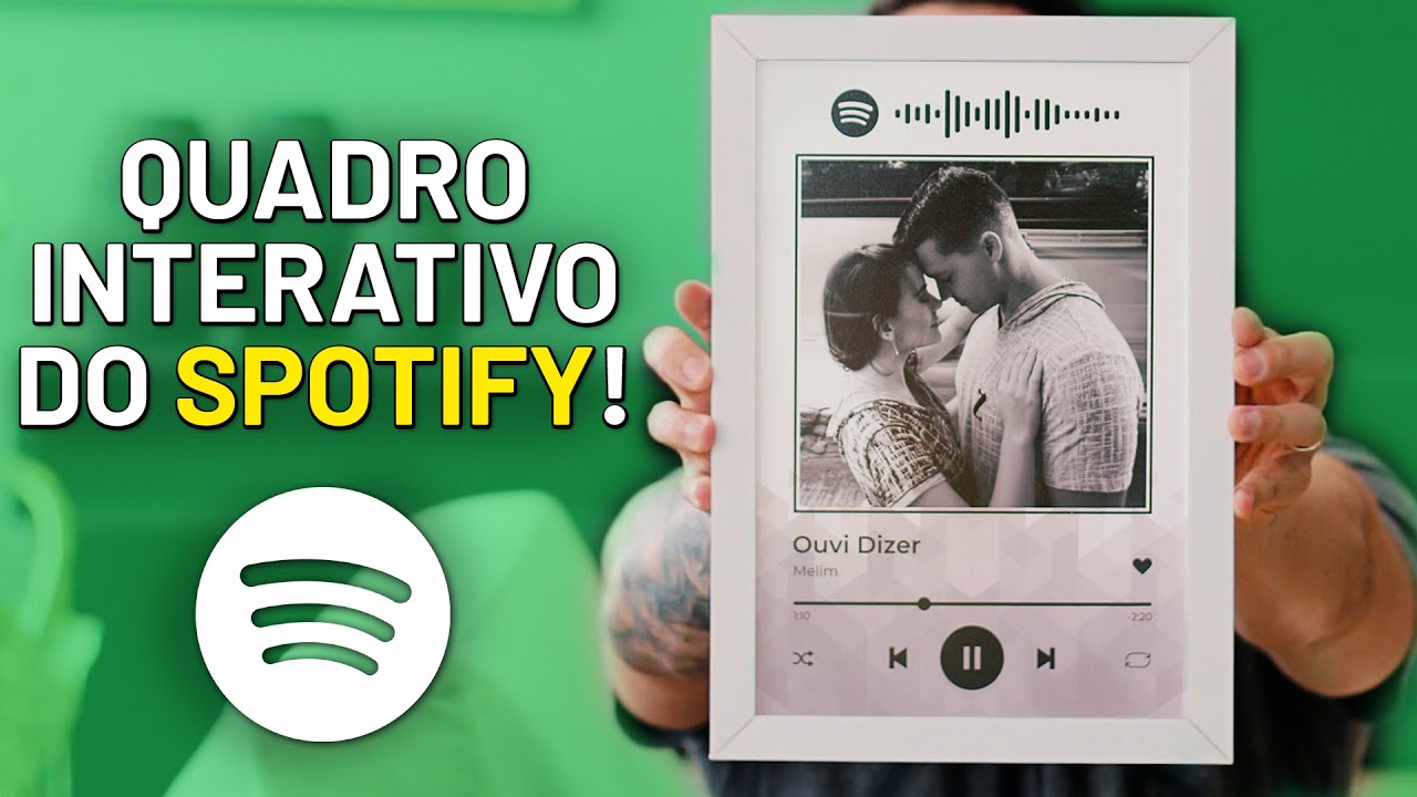 COMO FAZER O QUADRO INTERATIVO DO SPOTIFY!