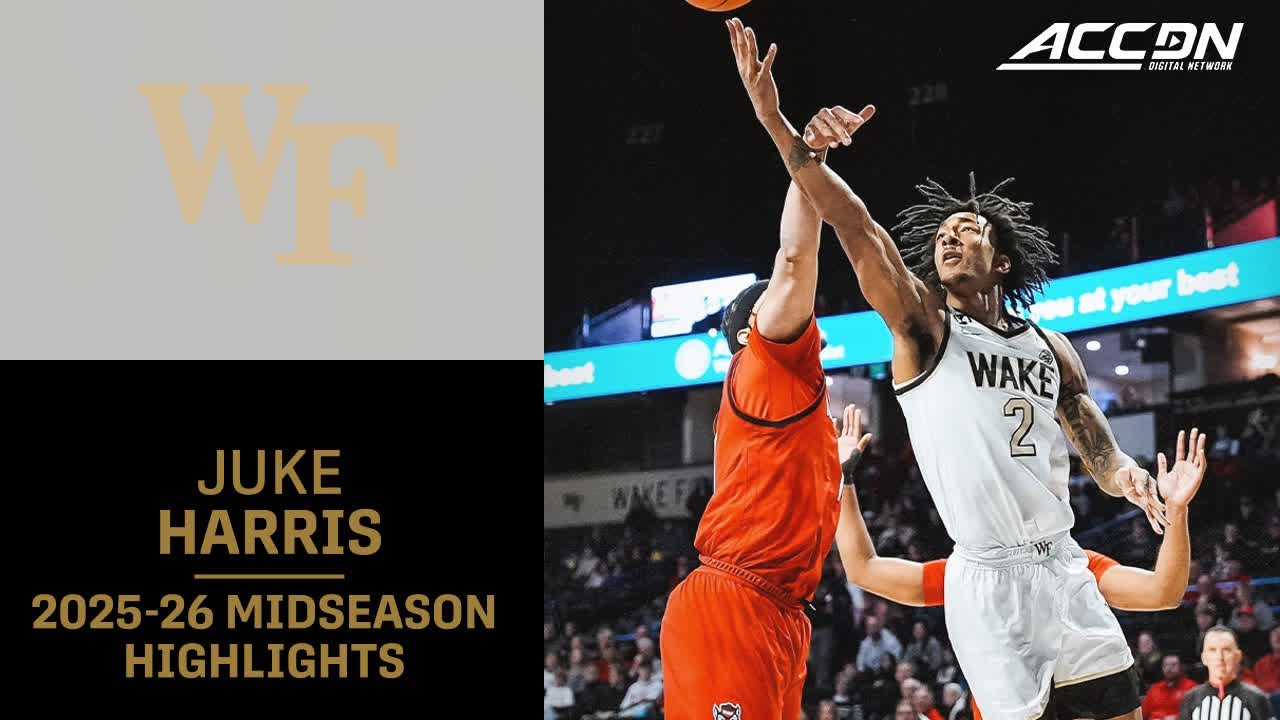 Wake Forest G Juke Harris Midseason Highlights | 2025-26 ACC Men's Basketball