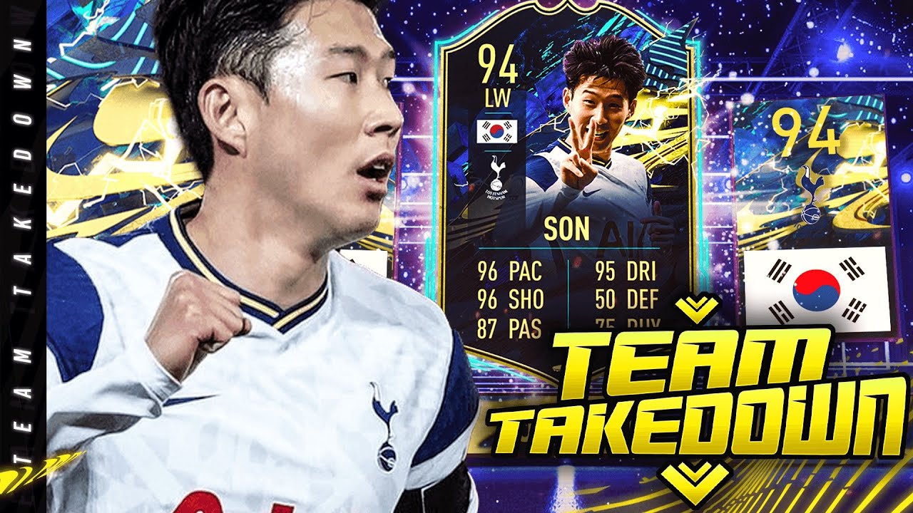 94 TOTS Heung Min Son Team Takedown!!!