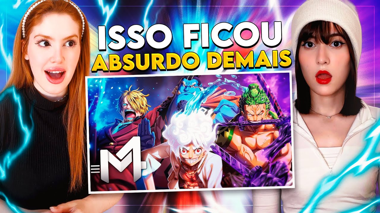 REACT Luffy, Zoro, Sanji & Jinbe (One Piece) - Quarteto Monstro | M4rkim | CR Reacts