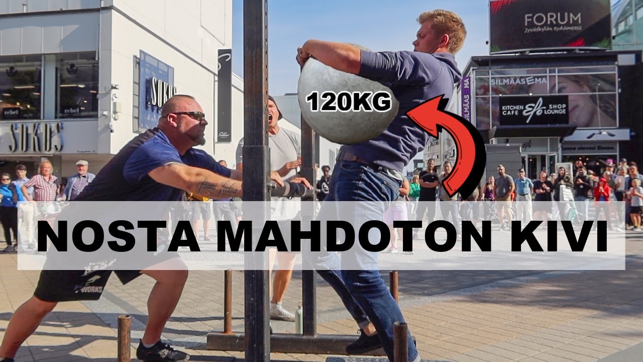 NOSTA MAHDOTON KIVI - ATLASKIVI KATUHAASTE