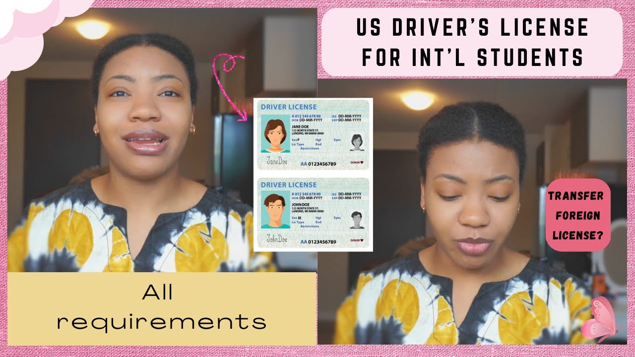 EASY way to get your US DRIVER’S LICENSE as an international student