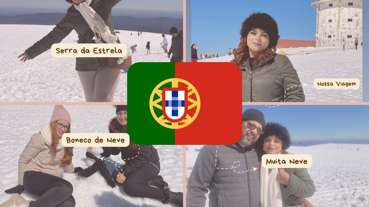 Conhecemos a Neve ❄️ Serra da Estrela- Portugal 🇵🇹