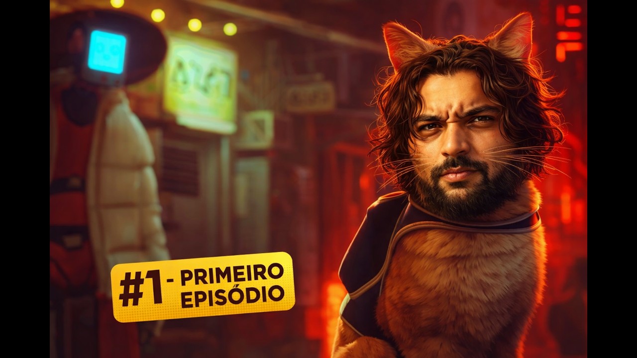 UM GATO PERDIDO NO FUTURO! 🐈 | Stray - Início de Gameplay