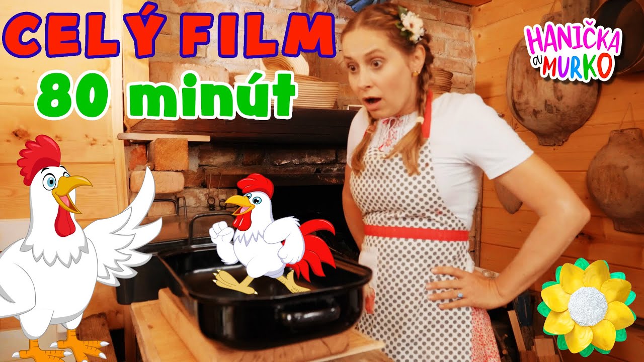 Celý film Kúzelný kvet 80 minút | rozprávka pre deti | Hanička a Murko | detské pesničky | zvieratká