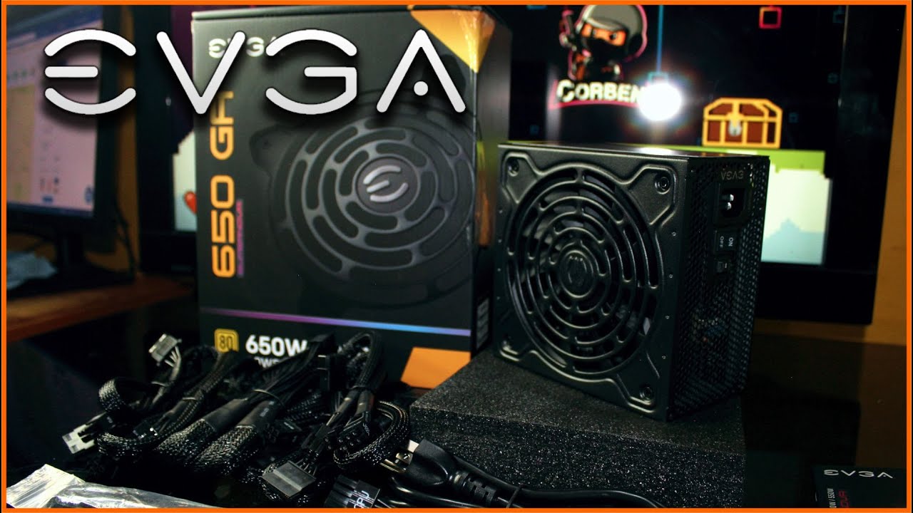 Fuente de poder PSU EVGA 650 GA Modular 80 plus Oro 🚀 / Una Fuente Espectacular