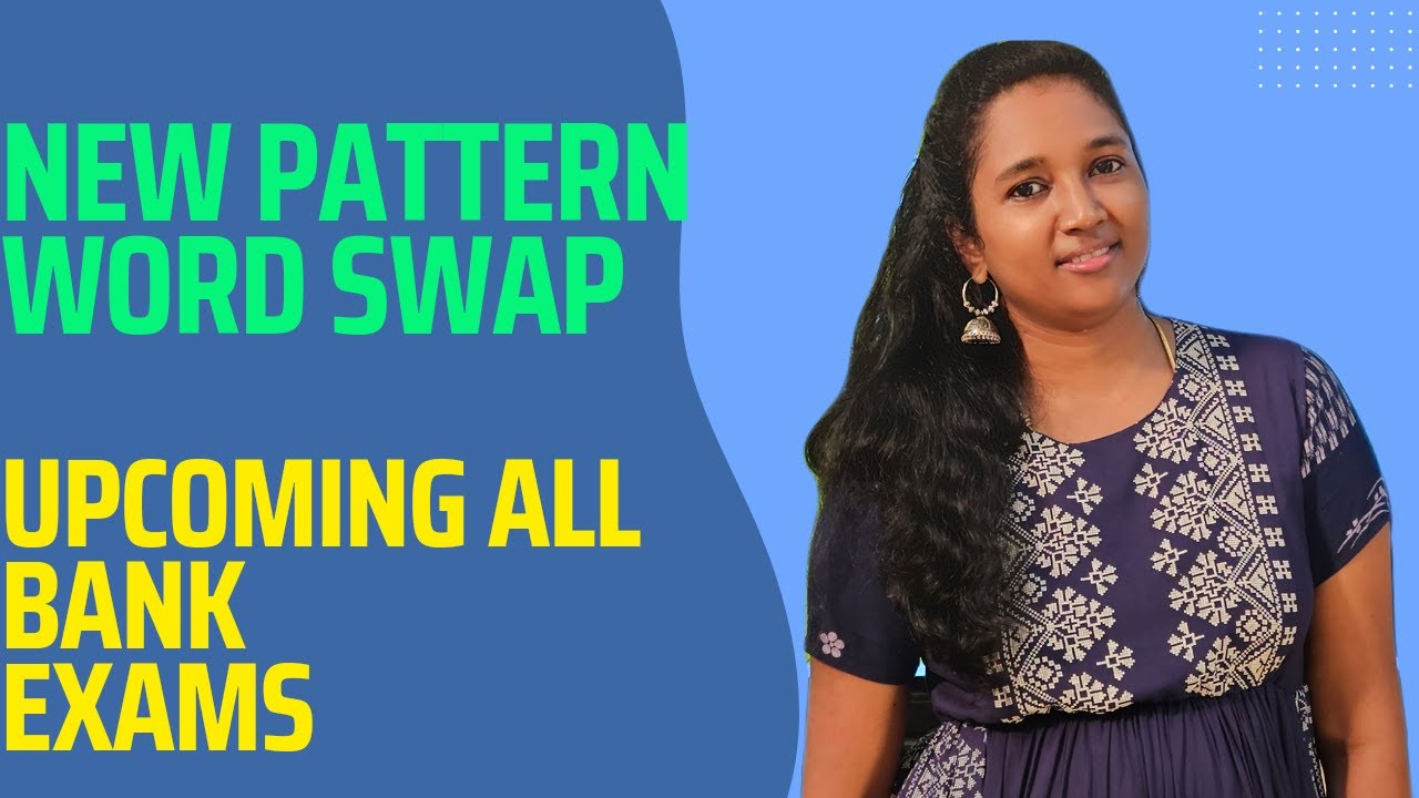 NEW PATTERN WORD SWAP QUESTIONS | DUMIL DUMIL | IBPS | SBI | REENA