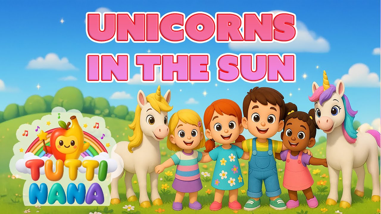 Unicorn Dance 🦄 | Magical Kids Song & Dance | TuttiNana Fantasy Nursery Rhyme
