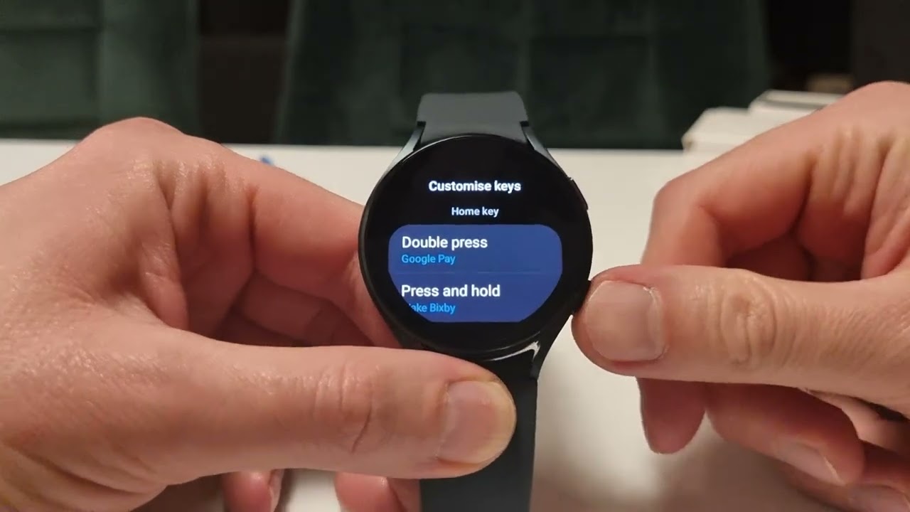 Galaxy watch 4 - shortcut for Google Pay in 30 sec!!!