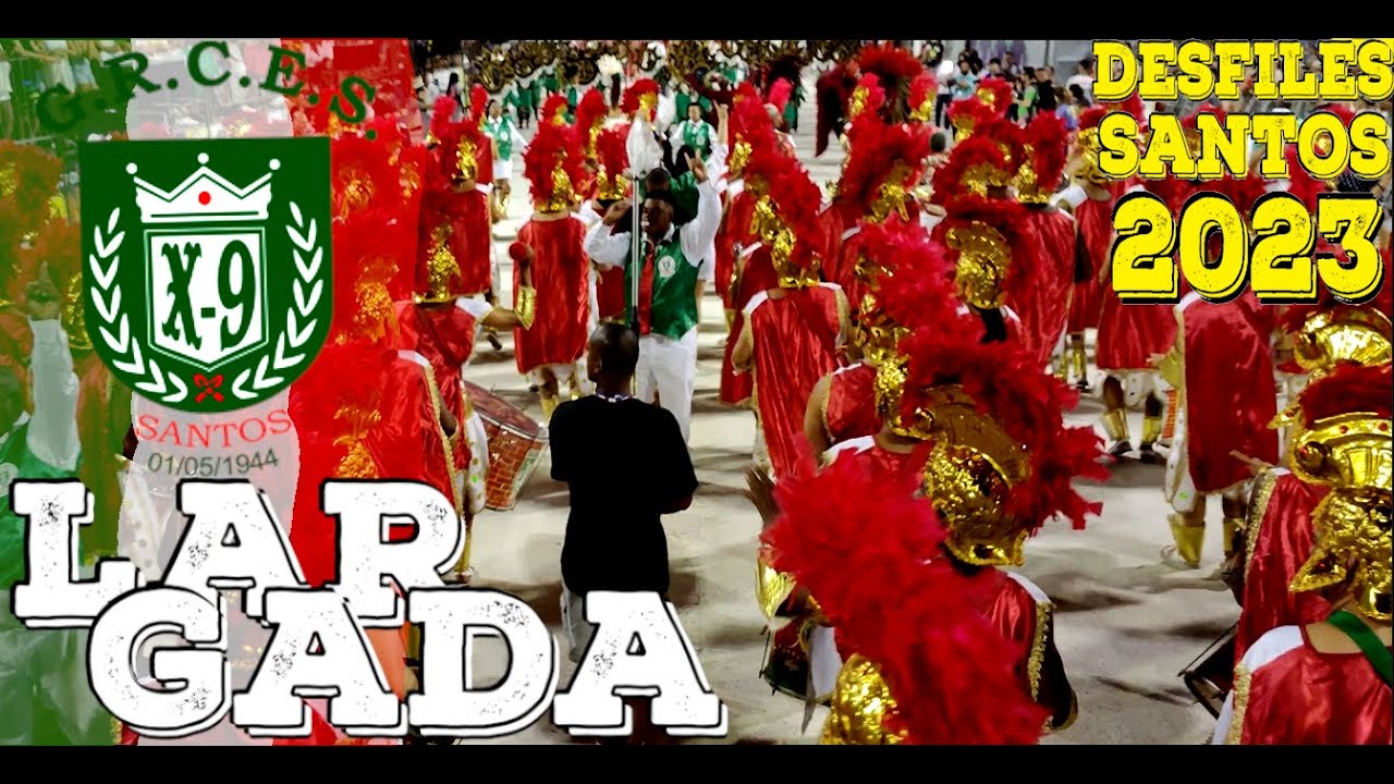 DESFILE X9 A PIONEIRA 2023 - VICE CAMPEÃ - Carnaval de Santos #BotaOFone #PioneiroNoVídeoDosBreques
