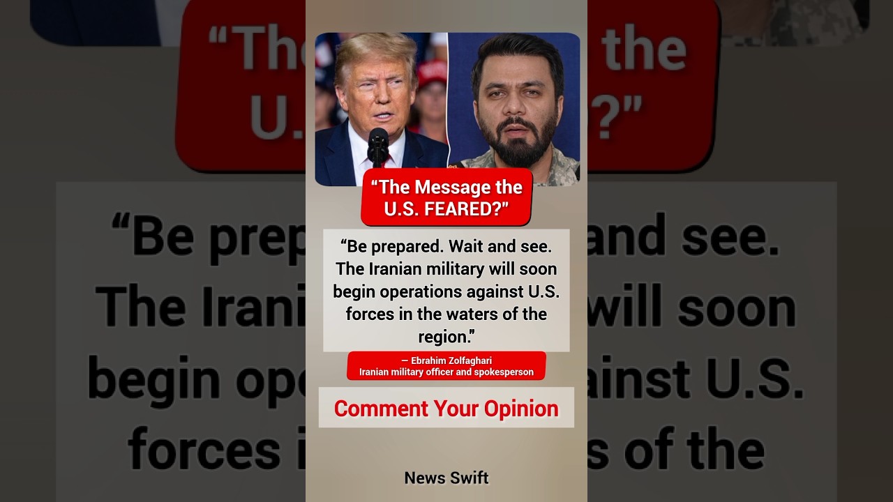 The Message the U.S. FEARED? Iran&rsquo;s New Warning Explained