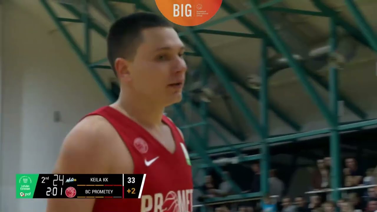 Denys Lukashov 2022-23 / BC Prometey / Eurocup / Lat-Est Bl / NT of Ukraine