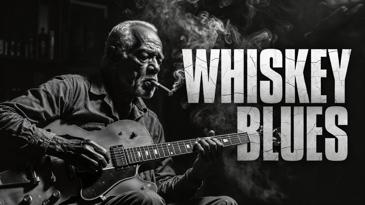Midnight Whiskey Blues 🥃 | Dark Cinematic Electronic Blues (Late Night Vibes)