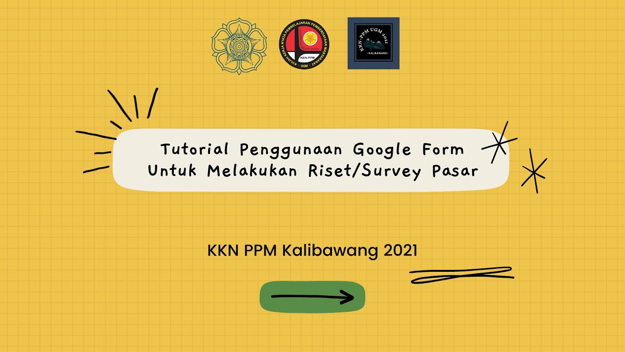 Tutorial Penggunaan Google form Untuk Riset/Survei Pasar
