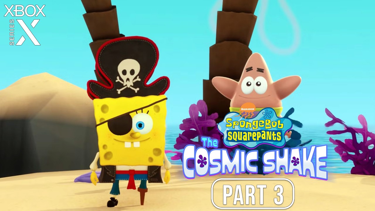 SpongeBob SquarePants: The Cosmic Shake Gameplay Campaign Part 3 [XBOX Series X] - No Commentary