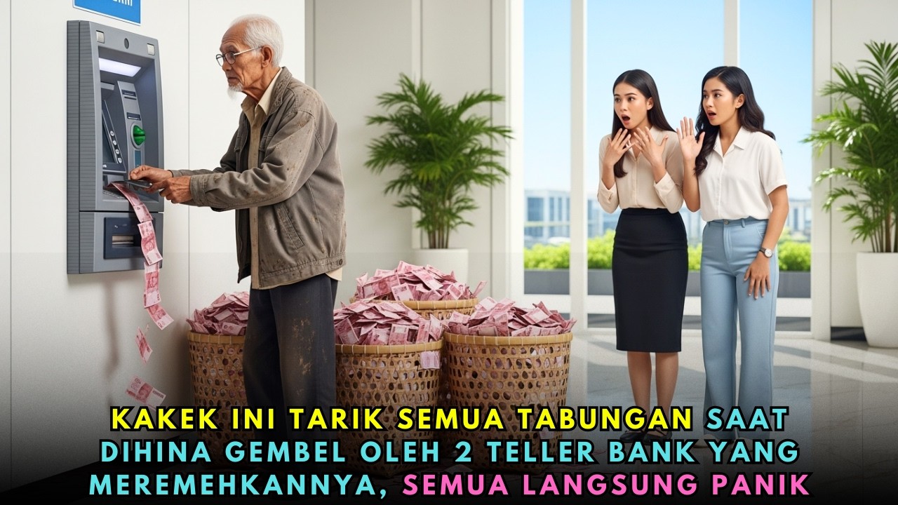 SEMUA MENERTAWAKANNYA, SAMPAI ATM MENGELUARKAN UANG TANPA HENTI
