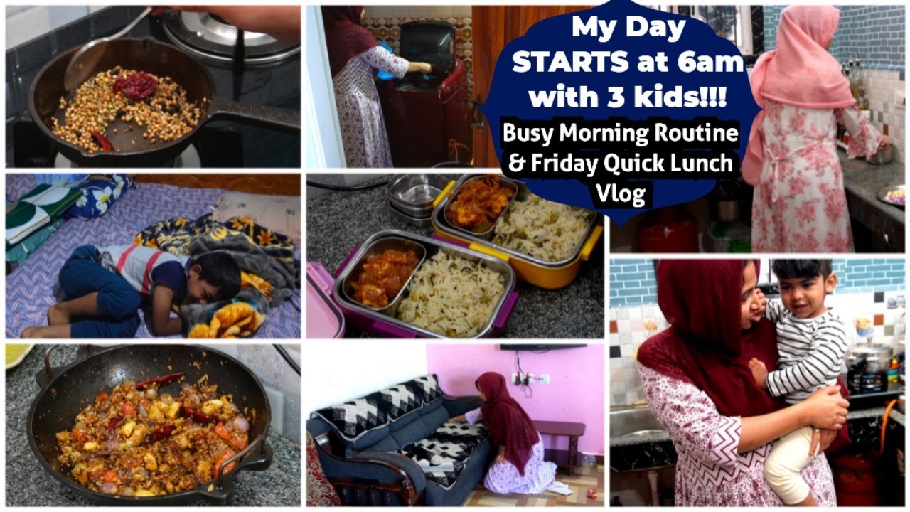 6 மணியிலிருந்து காலை வேலைகள்!!! Friday Lunch Vlog || My Daily Cleaning Routine ||Tamil vlog | #vlog