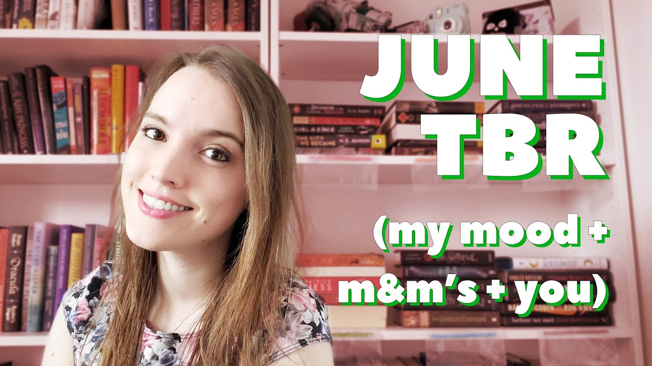 JUNE TBR WITH M&M'S | Organizing a new 