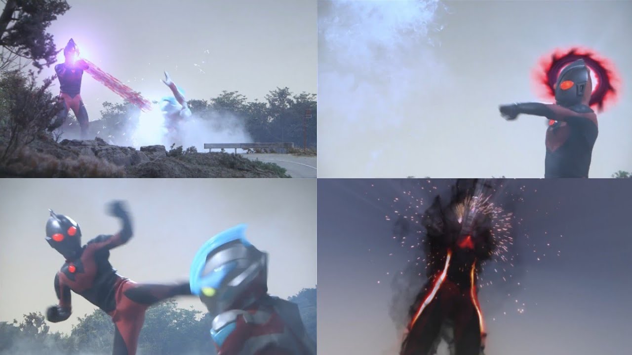 Ultraman Dark All Technique