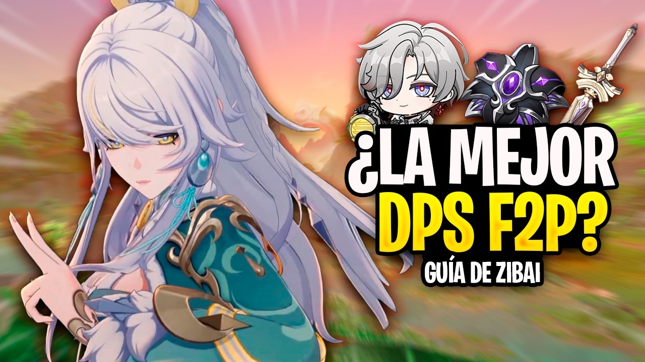 ZIBAI es la MEJOR DPS F2P de NOD-KRAI | Guía y Build de Zibai – Genshin Impact