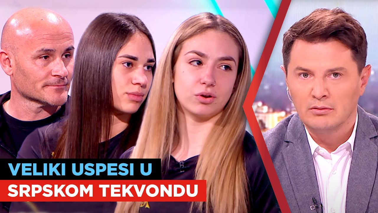 Veliki uspesi u srpskom tekvondu | Peđa Kovačević, Ela Marić i Aleksandra Perišić | URANAK1