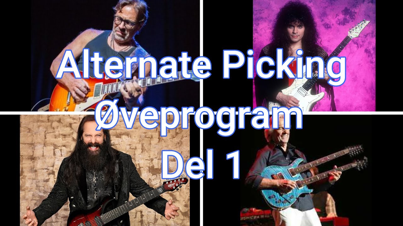 Alternate Picking øveprogram 1 2024