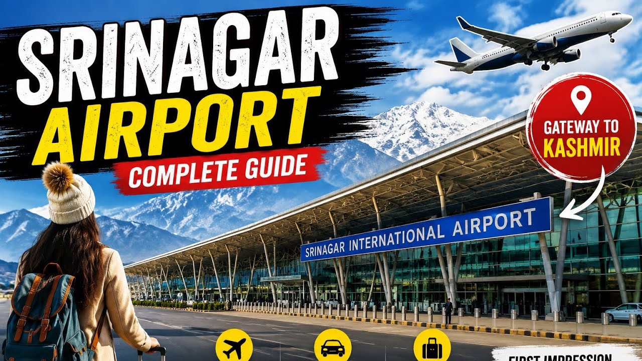 Srinagar International Airport ✈️ | Kashmir Trip 🤍 Full Airport Tour | श्रीनगर इंटरनेशनल एयरपोर्ट ✈️