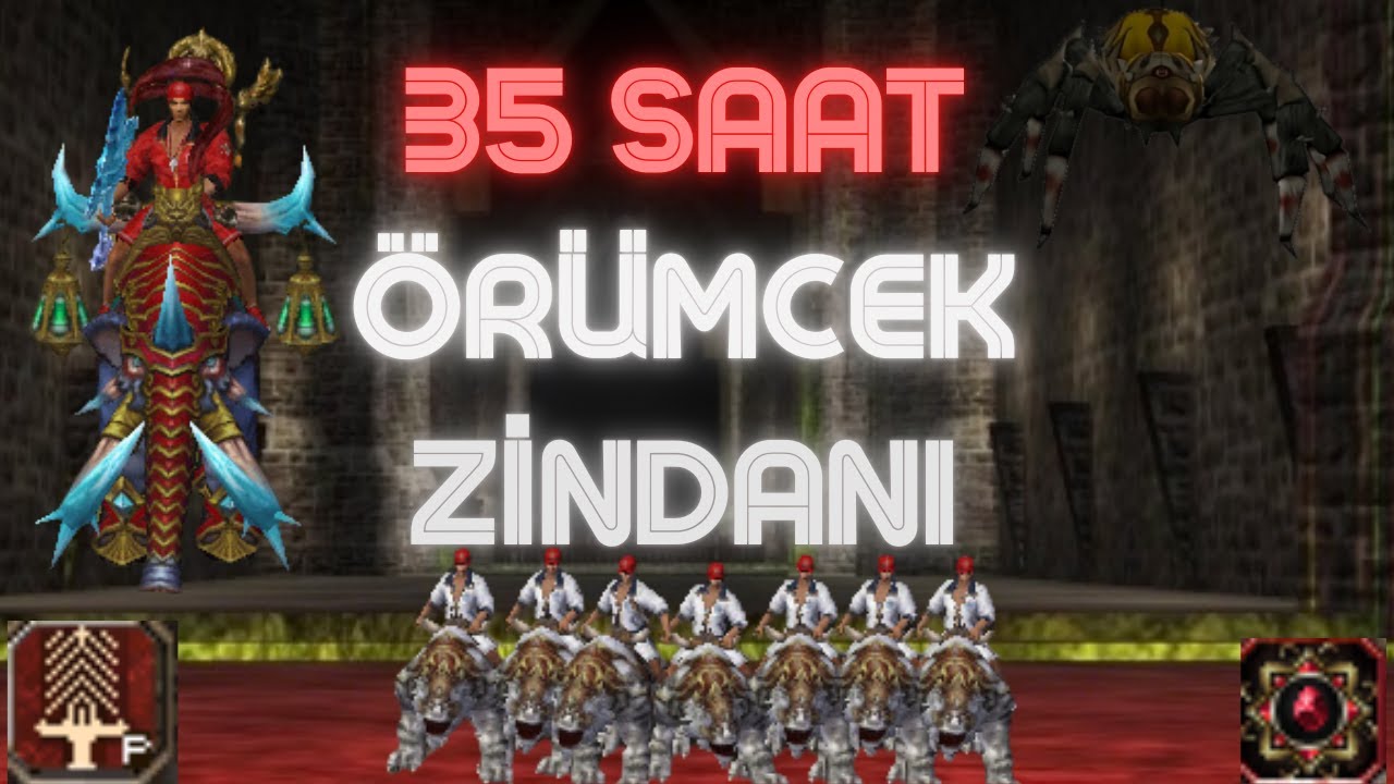 METİN2 (35 SAAT) ÖRÜMCEK ZİNDANINDA ÇAR KASTIM ! | METİN2 RUBY LUCİFER (BÖLÜM 8) #metin2 #metin2tr