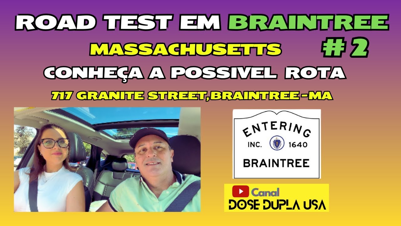 Prova de rua em Braintree - MA #2 (road test)
