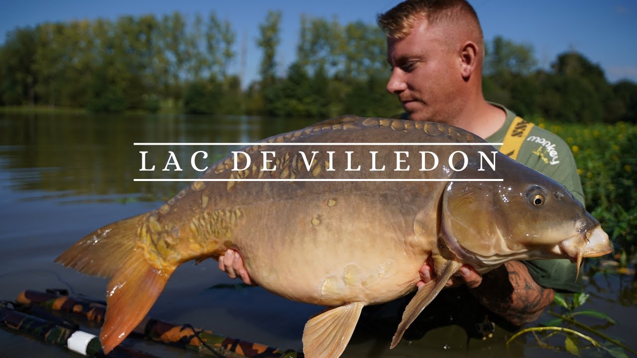KARPERVISSEN IN FRANKRIJK: Lac De Villedon, September 2021.