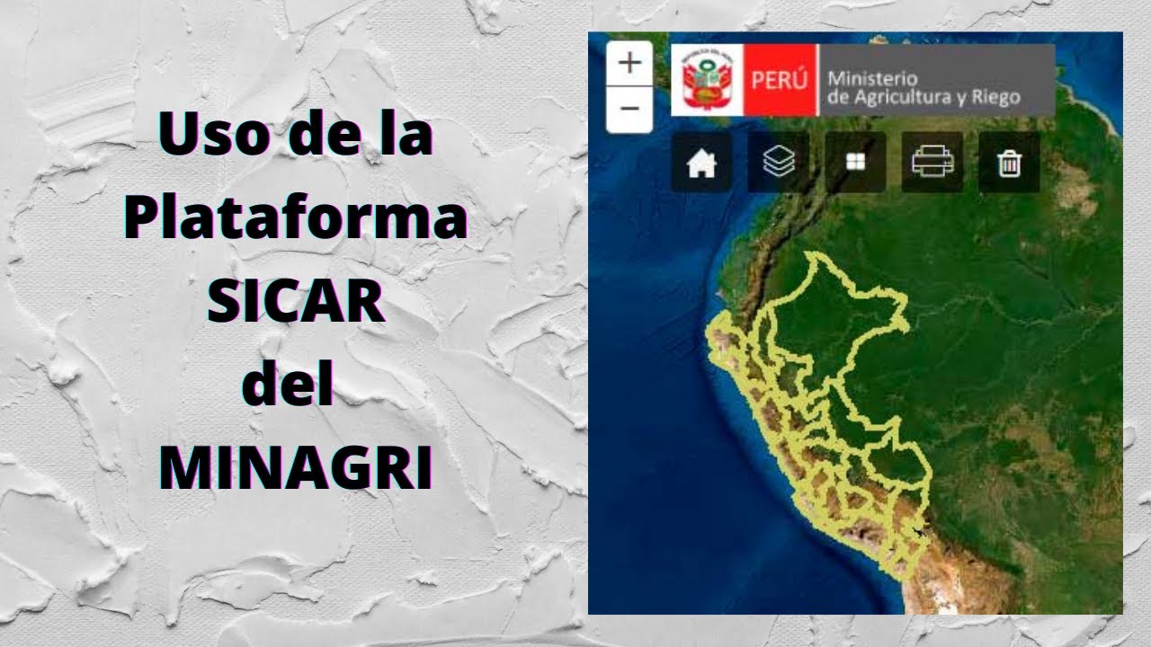 Como ubicar Predio Rural usando Plataforma SICAR del MINAGRI