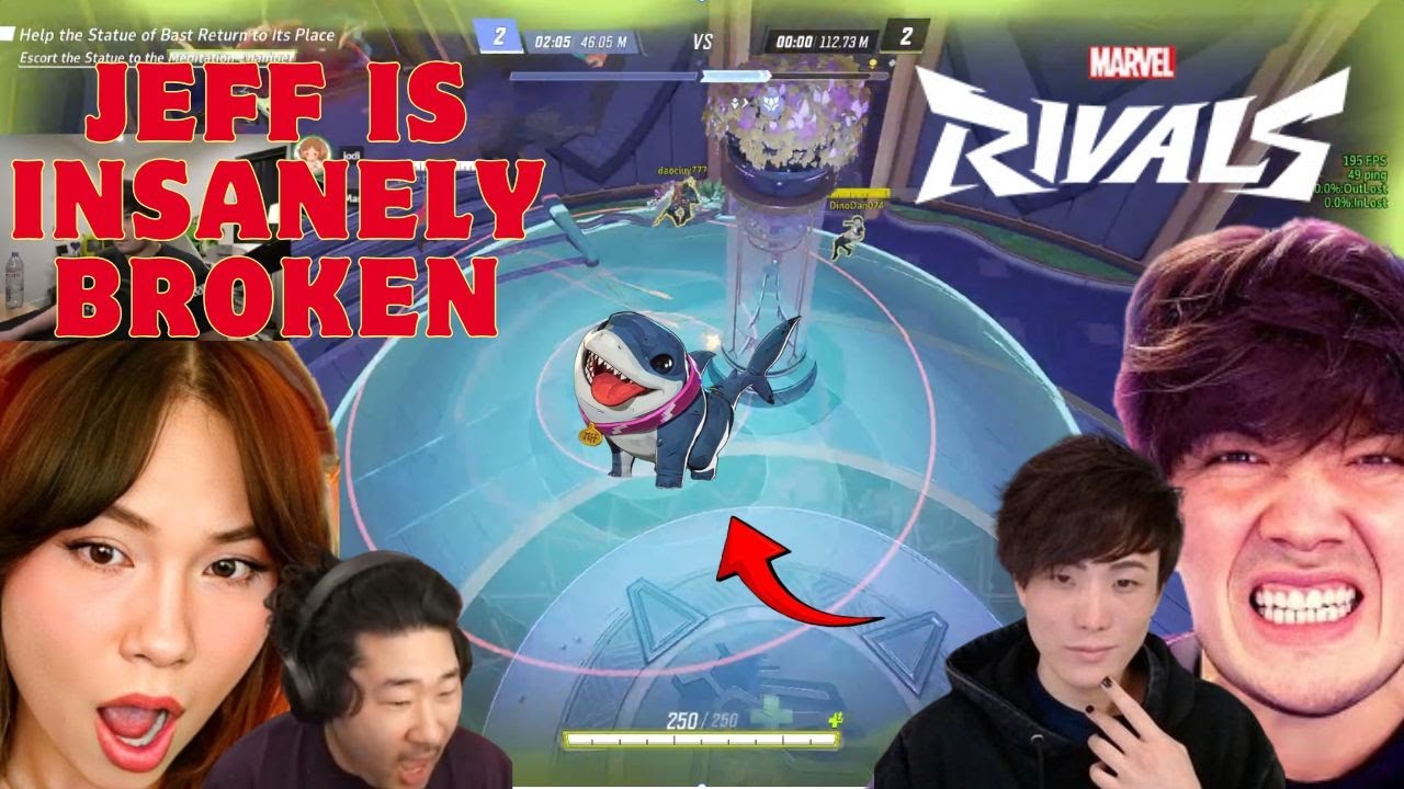 Masayoshi's Yummy Jeff is Broken with Sykkuno's Wolverine vs Salty Marvel Rivals Kids ft. Jodi Peter