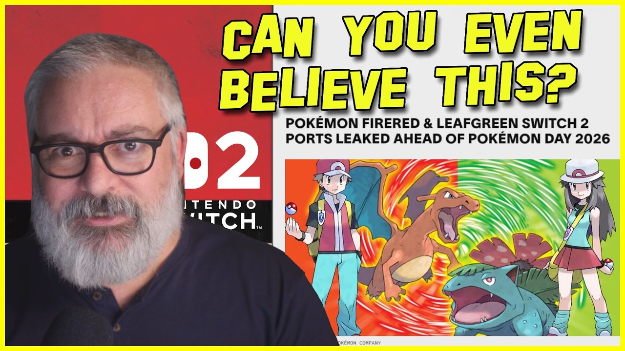 Pokémon FireRed & LeafGreen Returning on Switch 2 for 30th Anniversary?