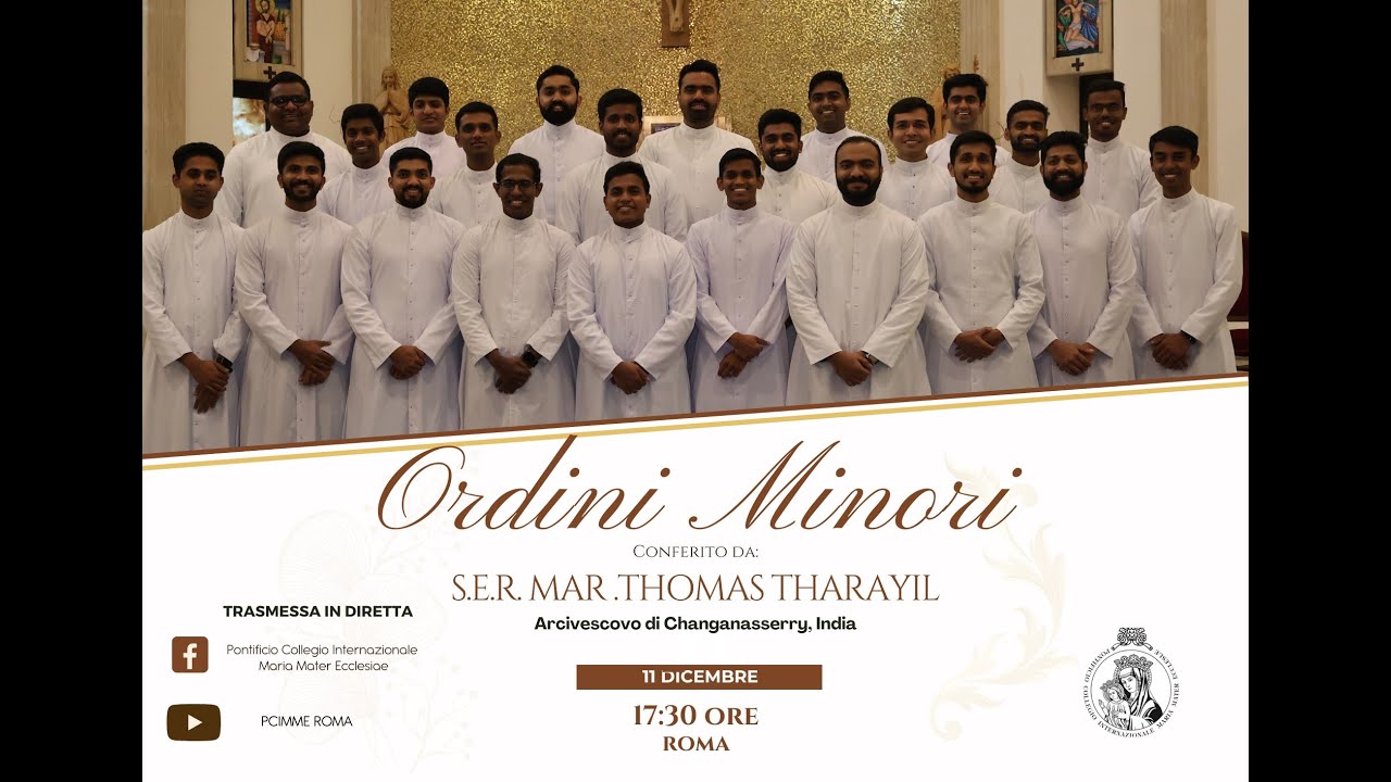 Conferimento degli ordini minori di Karoyusa e Heupadiaknusa