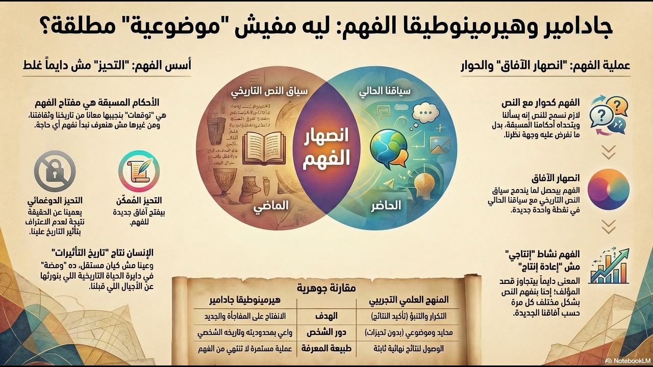 جادامير وهيرمينوطيقا الفهم