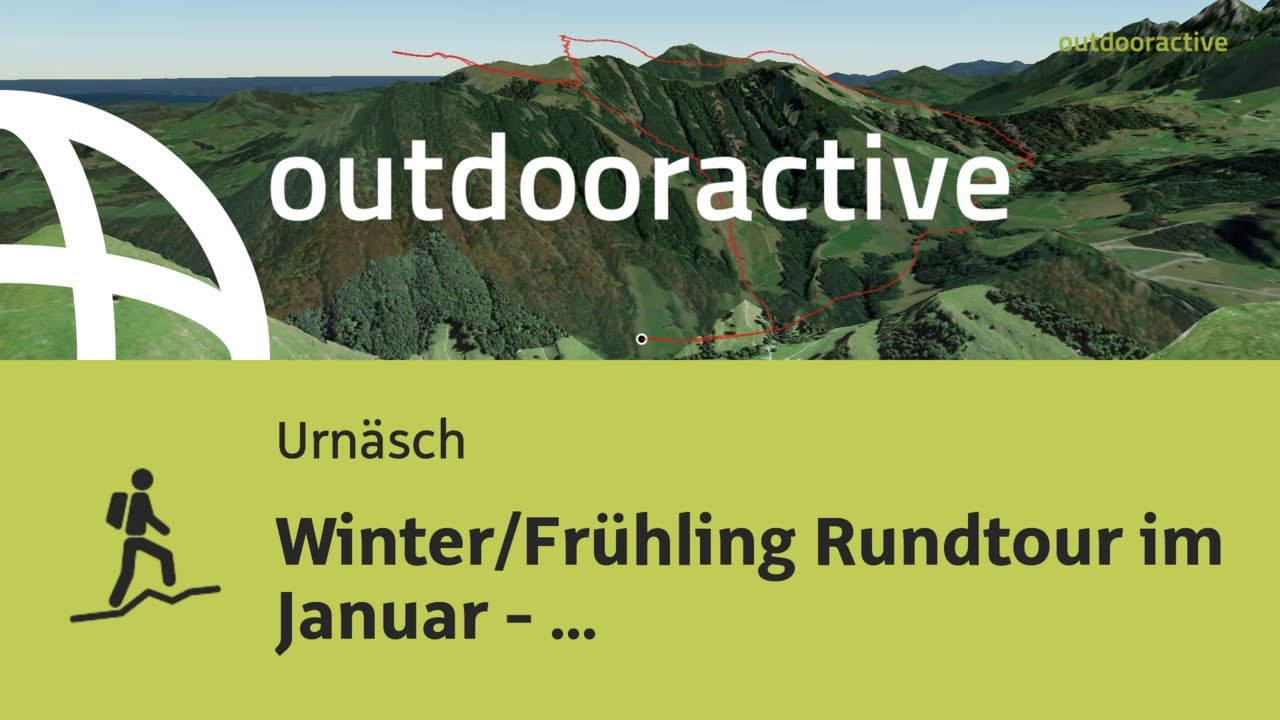 Winter/Fr&uuml;hling Rundtour im Januar - Spitzli (1519 m) + Hoch Petersalp (1588 ...