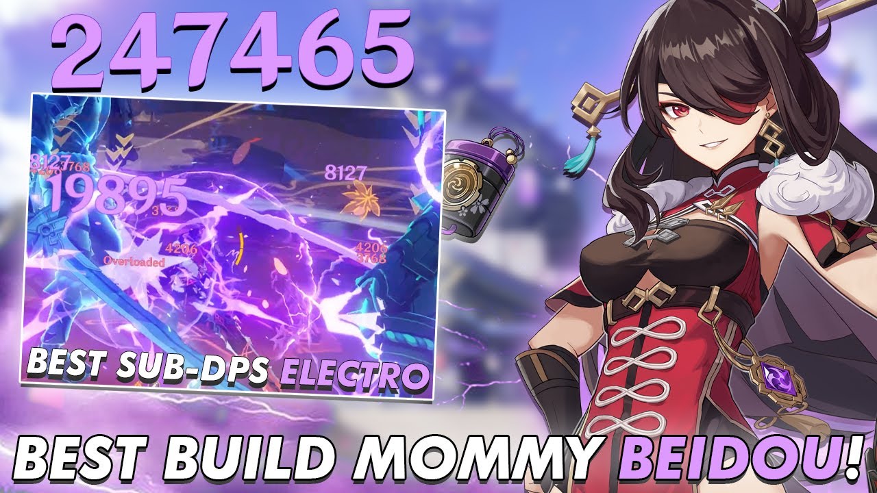 2.3 Best Build & Gameplay For Beidou! Best Sub-DPS Electro! | Genshin Impact Indonesia
