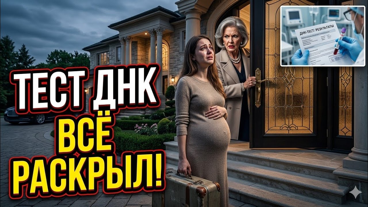 Свекровь выгнала беременную невестку… но результат ДНК изменил всё