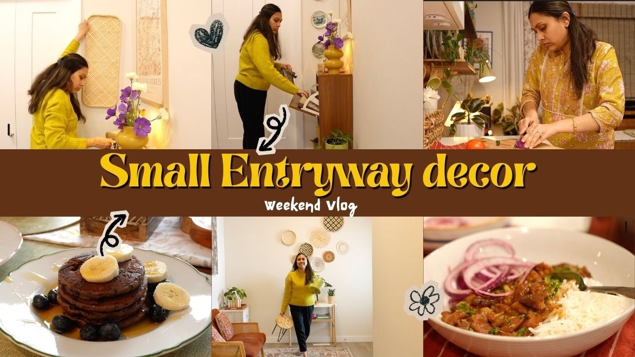 New Home Find - Small Entryway Decor - Millet Pancake I Instant pot Dinner -  Slow Weekend vibe