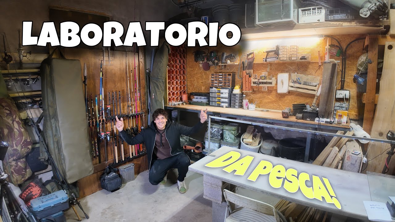 COSTRUISCO UN LABORATORIO DA PESCA PT1