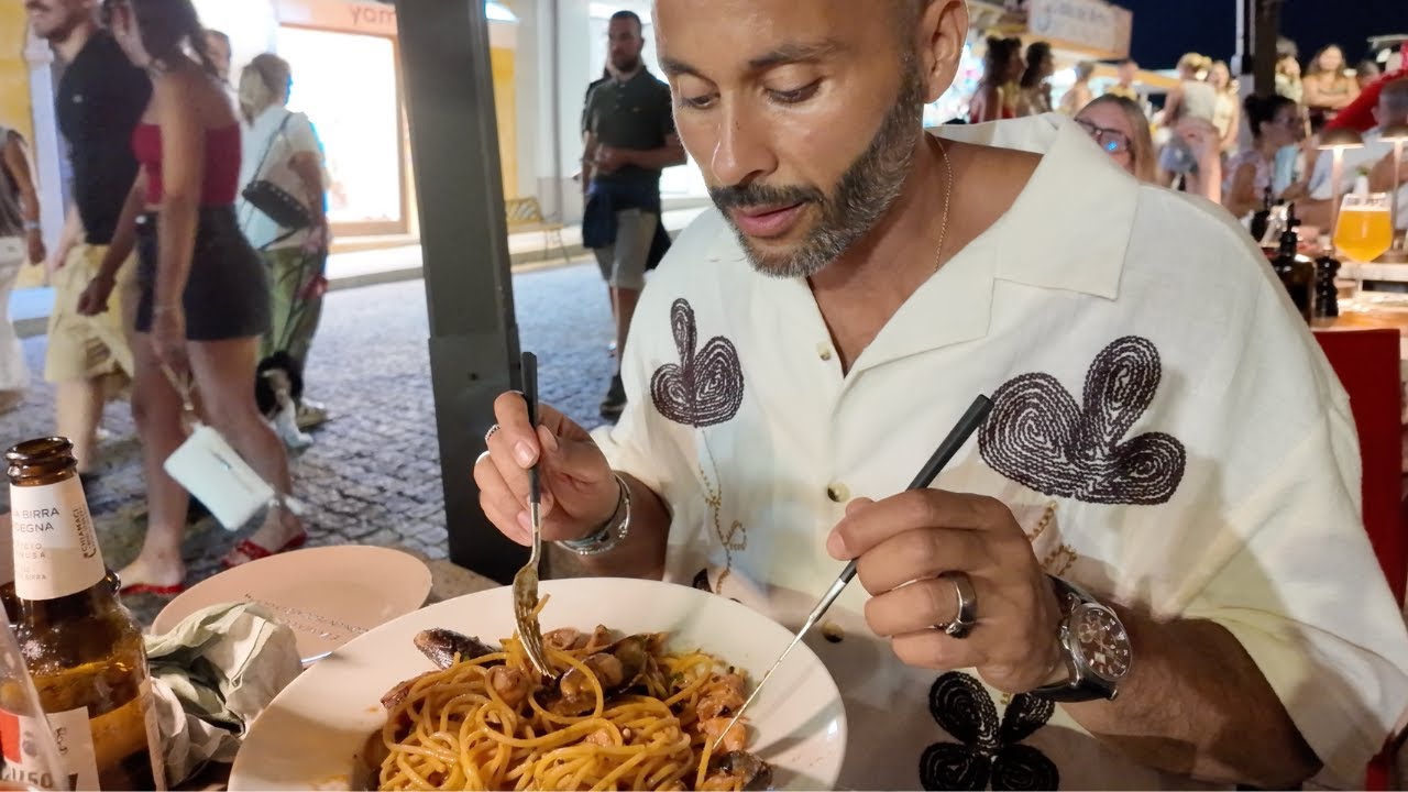 SARDAIGNE  🇮🇹 un des MEILLEURS restaurant du NORD de l'ile / vlog food et voyage