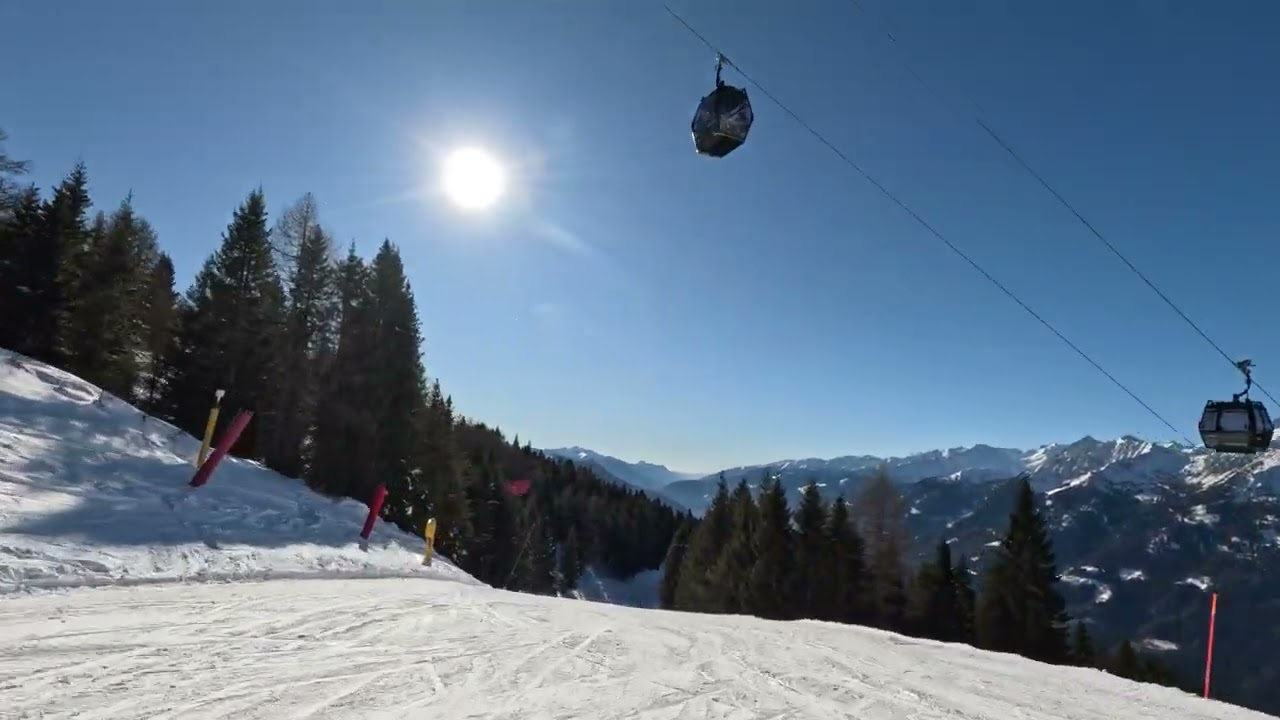 Descent from Doss del Sabion#Ski in Pinzolo