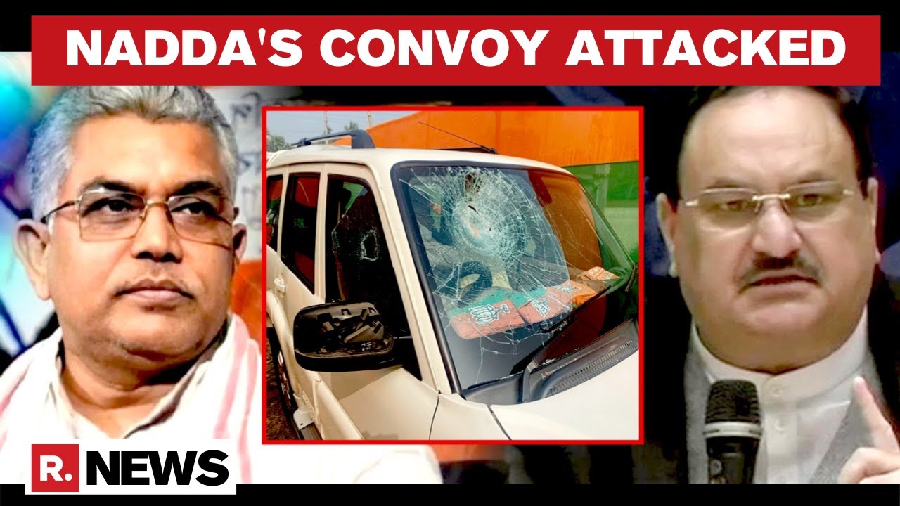 Mukul Roy, Dilip Ghosh And Other BJP Leaders React To Attack On JP Nadda's Convoy In West Bengal