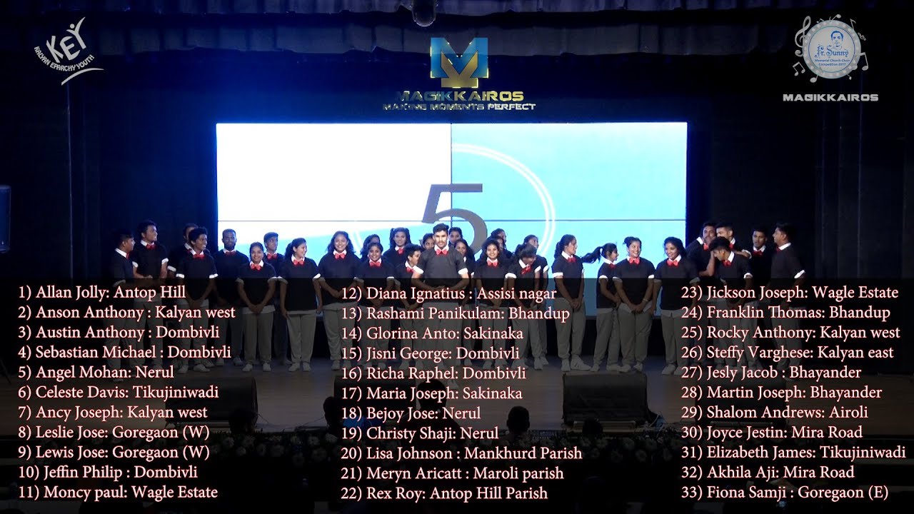 KEY DANCE CREW 2017 | Fr. Sunny Memorial Church Choir Competition