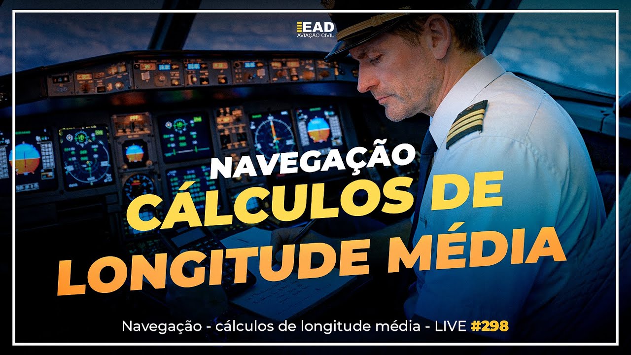 LIVE  #298 Navegação - Cálculos de Longitude Média