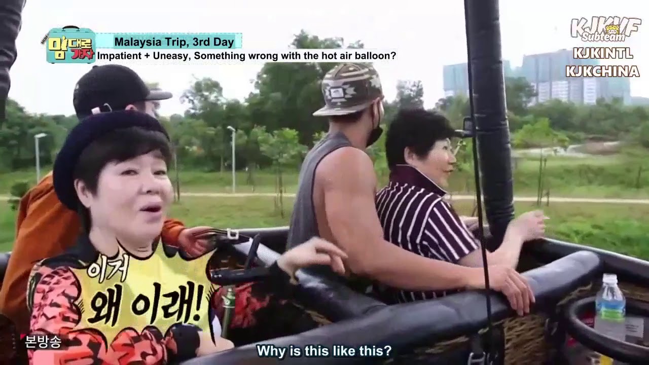 Kim Jong Kook & His Mom Toured Around Putrajaya, Malaysia With Hot Air Balloon [2017]