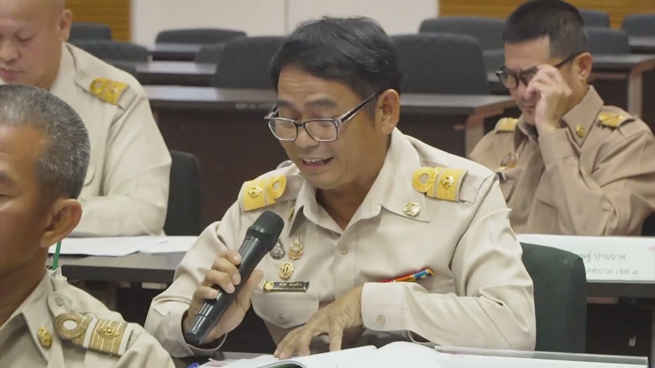 วีดิทัศน์การประชุมสภาเทศบาลเมืองกระทุ่มล้ม สมัยสามัญ สมัยแรก ประจำปี พ.ศ. 2569