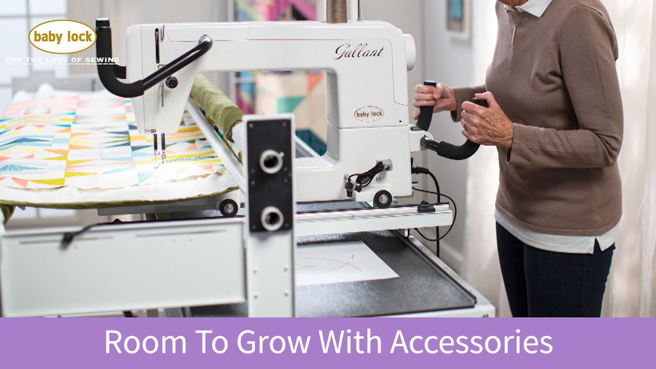 Room to Grow on the Baby Lock Gallant&trade; Longarm Quilting Machine